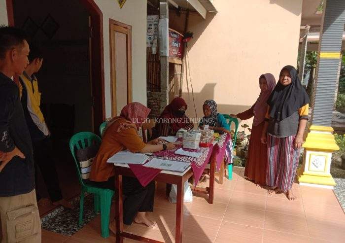 Kegiatan POSBINDU Desa Karangsembung