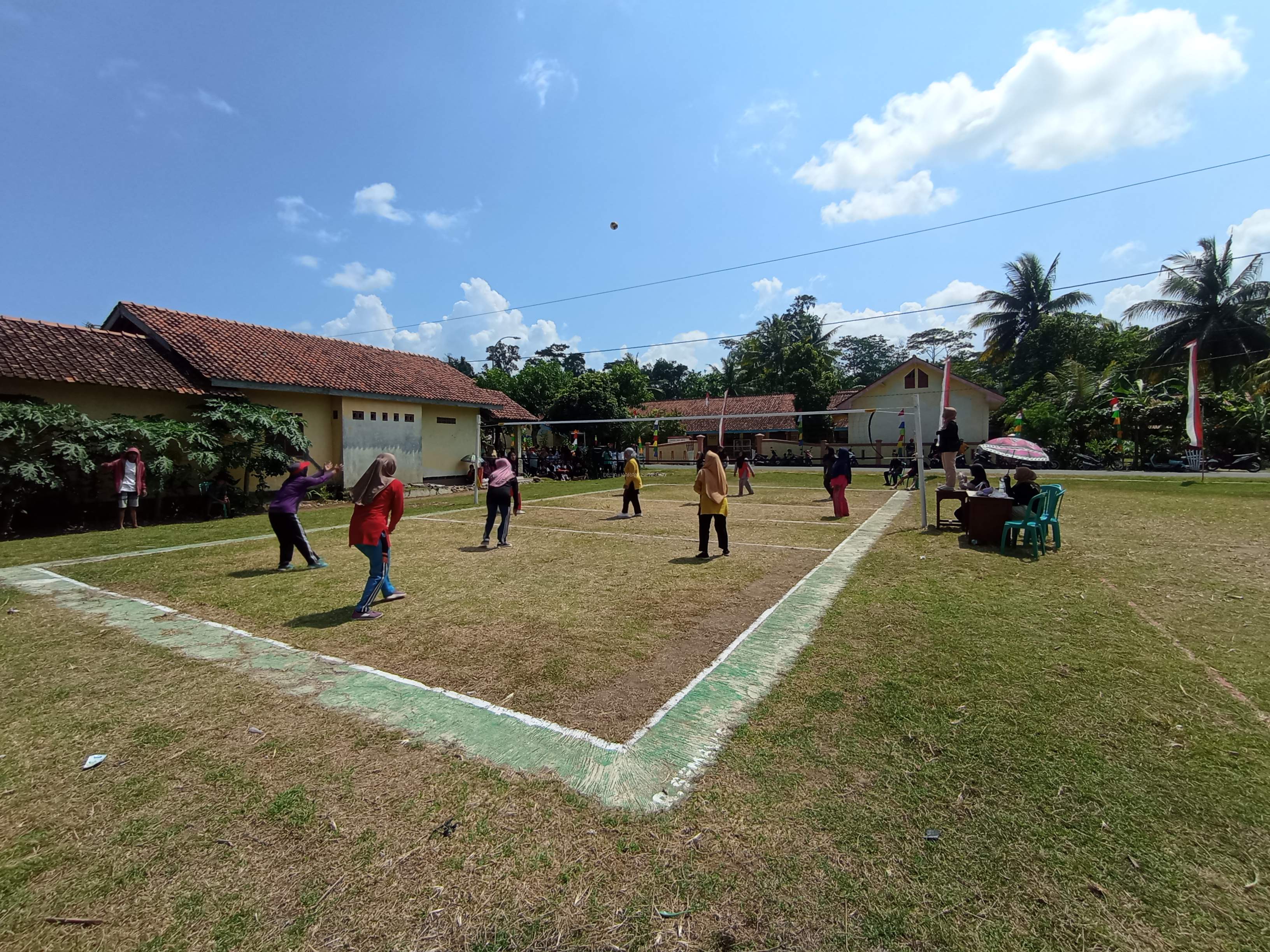 Lomba Voli Putra dan Putri Desa Karangsembung