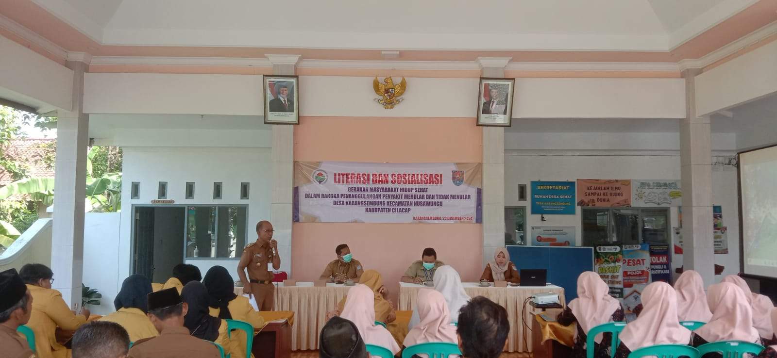 Literasi dan Sosilaisasi Gerakan Masyarakat Hidup Sehat Dalam Rangka Penanggulangan Penyakit Menular dan Tidak Menular