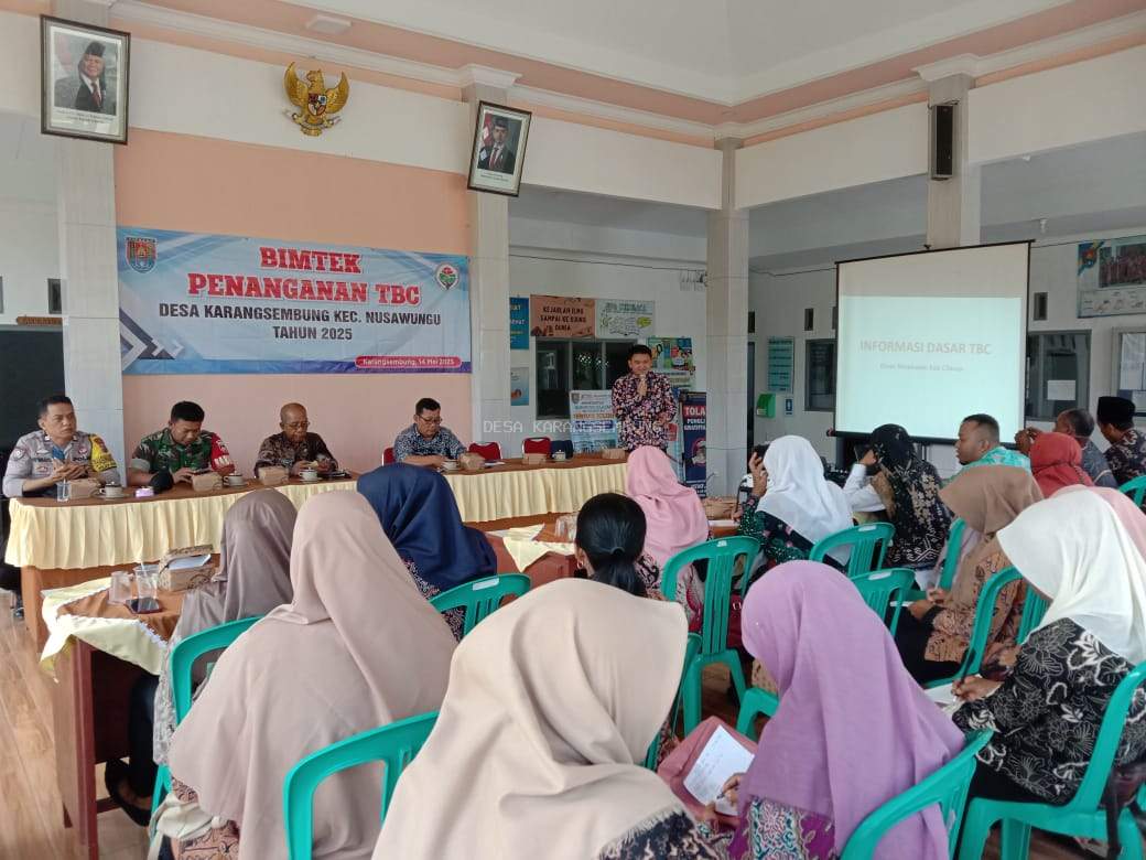 Bimtek Penanganan TBC Desa Karangsembung