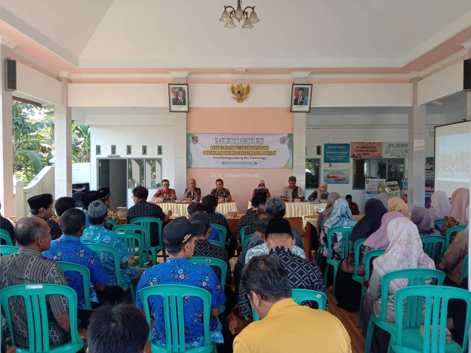 Musdesus Desa Tematik Kethanan Pangan dan Pembentukan Koperasi Merah Putih