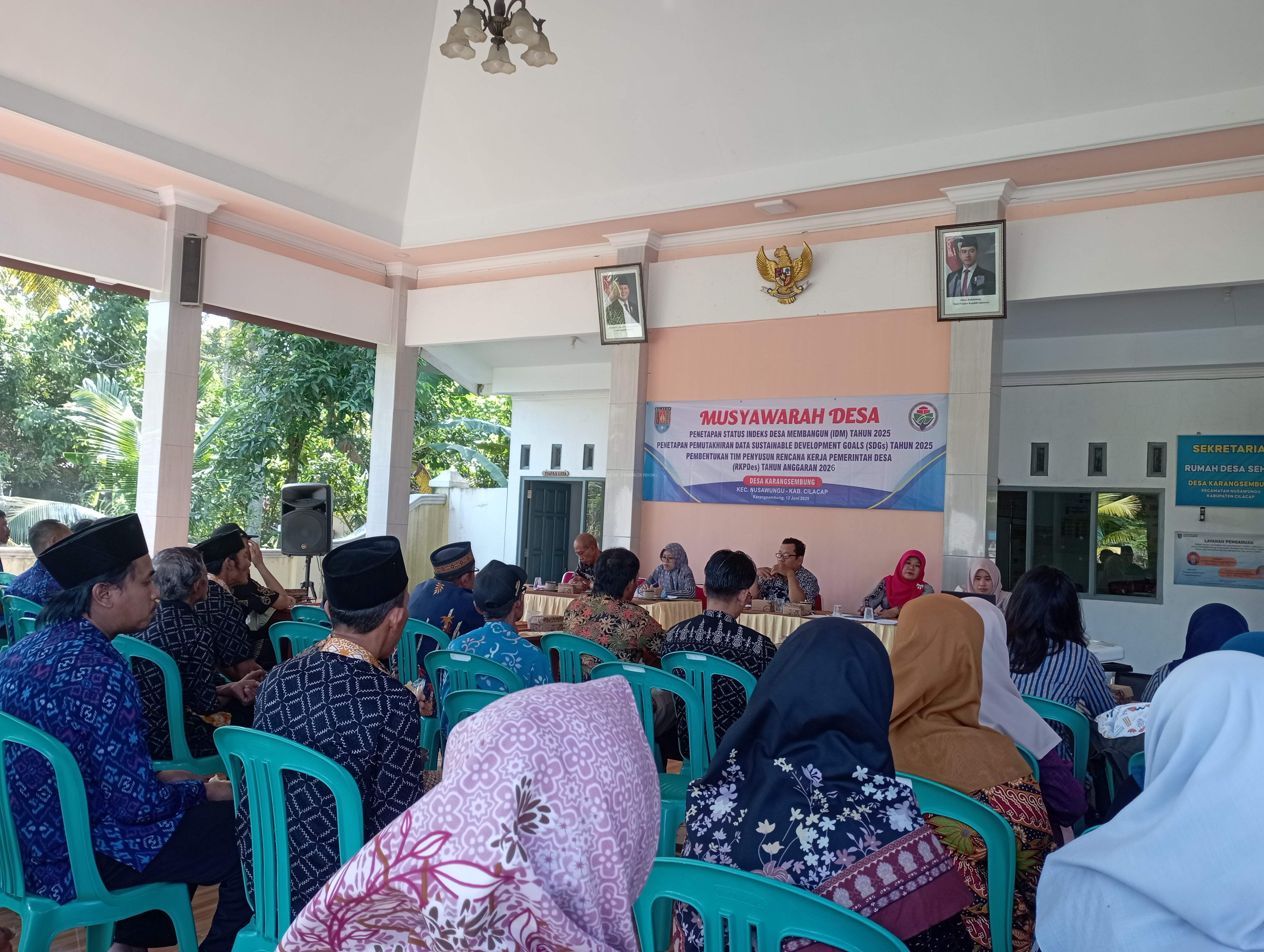 Musdes Penetapan Status Desa Membangun Tahun 2025, Penetapan Pemutakhiran SDGs Tahun 2025