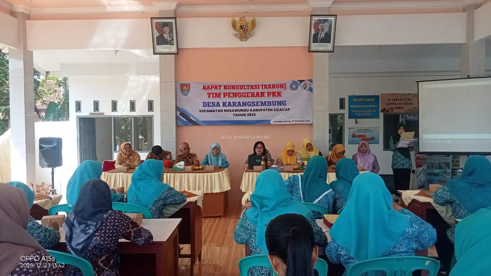 Rapat Konsultasi Tim Penggerak PKK Desa Karangsembung Tahun Anggaran 2026